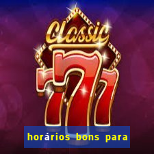 horários bons para jogar fortune mouse