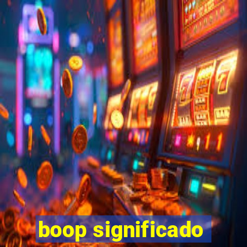 boop significado