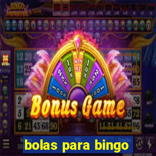 bolas para bingo