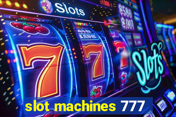 slot machines 777