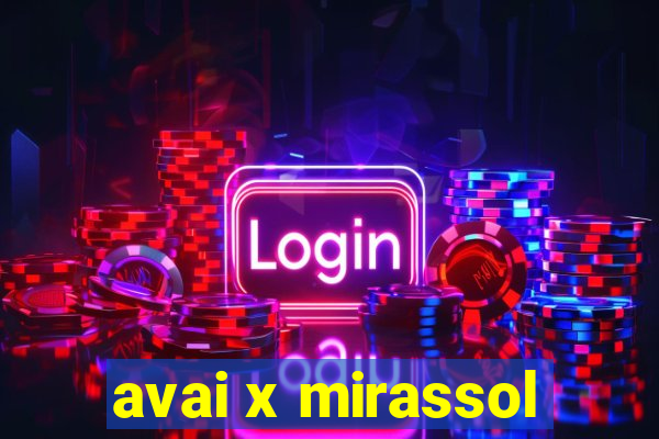 avai x mirassol