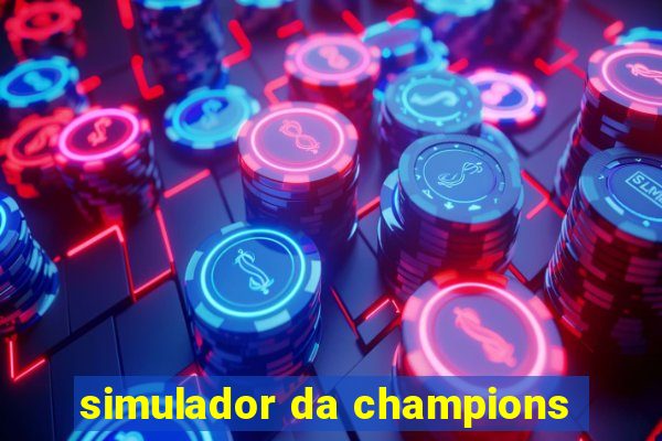 simulador da champions