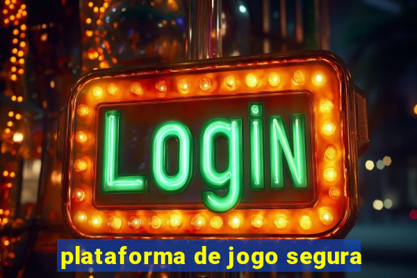 plataforma de jogo segura