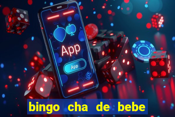 bingo cha de bebe cartelas para imprimir