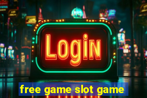 free game slot game