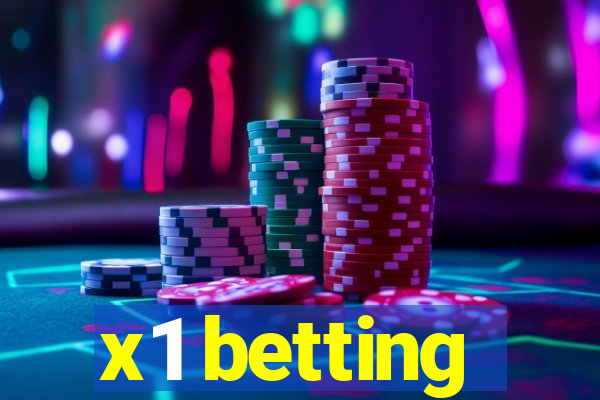 x1 betting