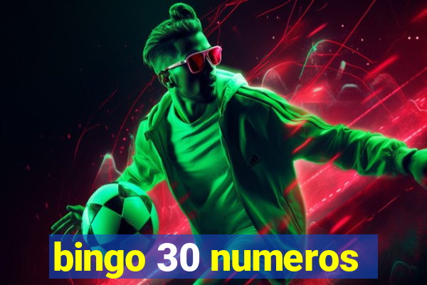 bingo 30 numeros