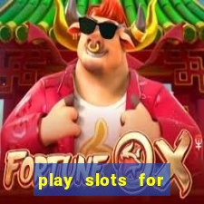 play slots for money online