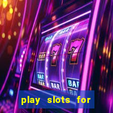 play slots for money online