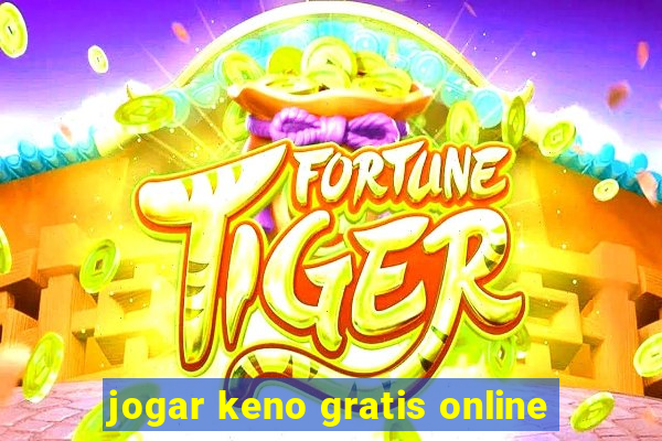 jogar keno gratis online