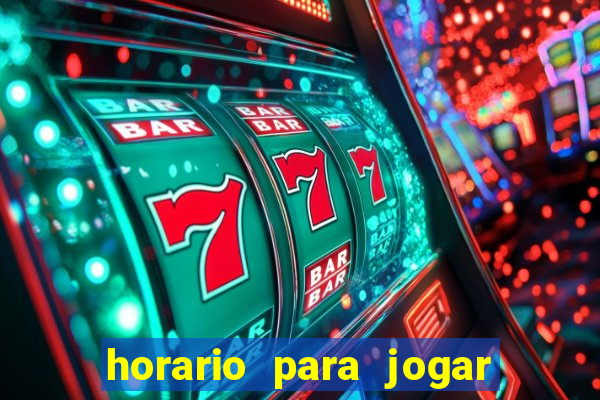 horario para jogar fortune coelho