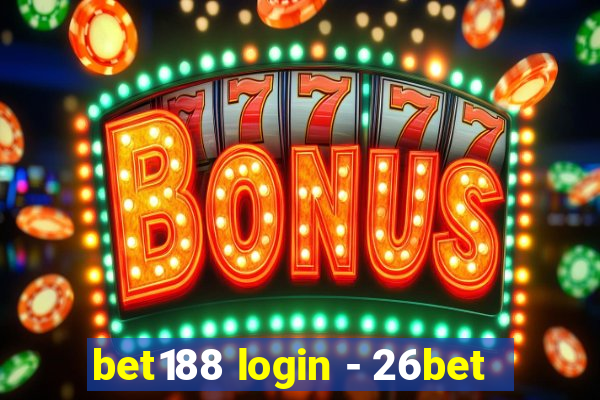 bet188 login - 26bet