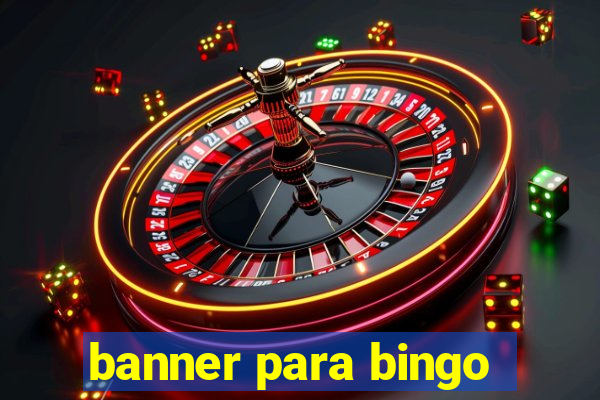 banner para bingo