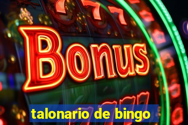 talonario de bingo