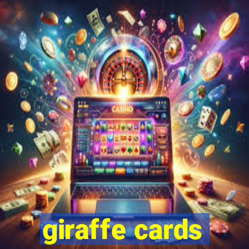 giraffe cards