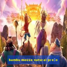 bambu mosso natural pre莽o