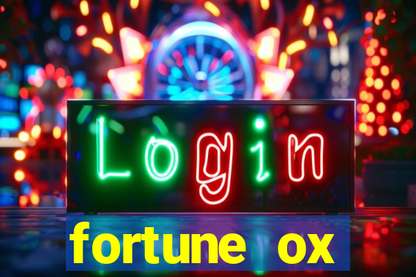 fortune ox plataforma nova