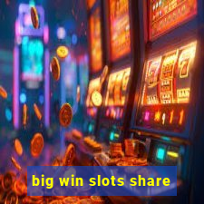 big win slots share