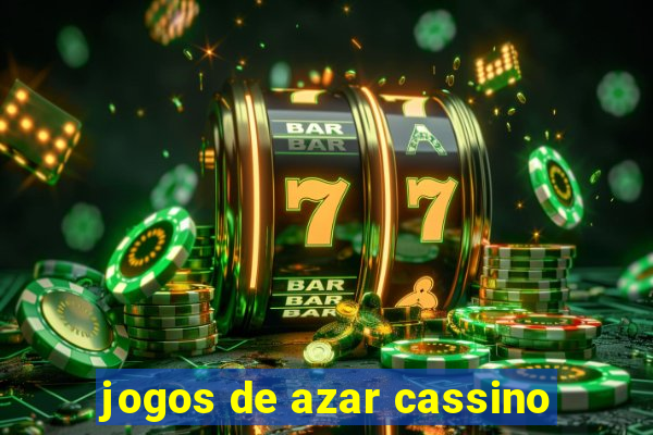 jogos de azar cassino