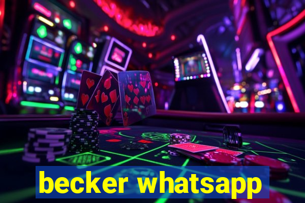 becker whatsapp