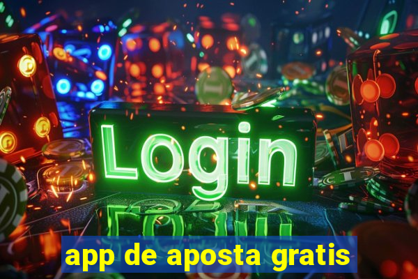 app de aposta gratis