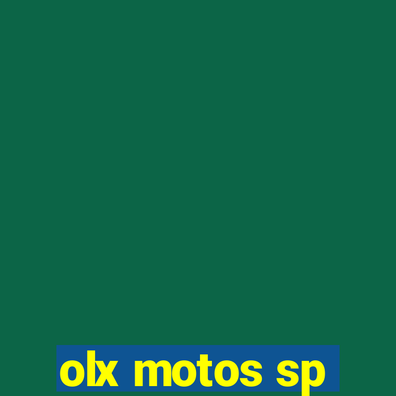 olx motos sp