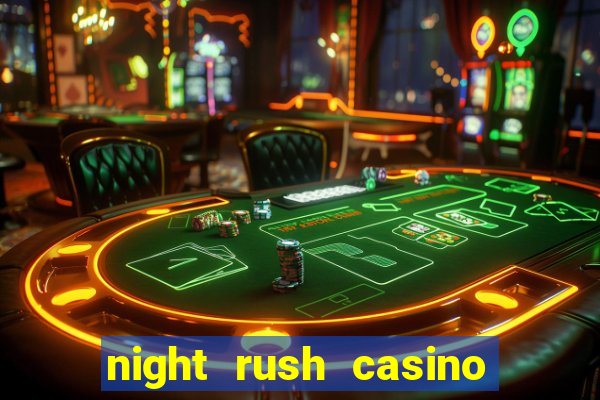 night rush casino bonus code