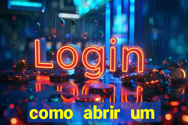 como abrir um casino online