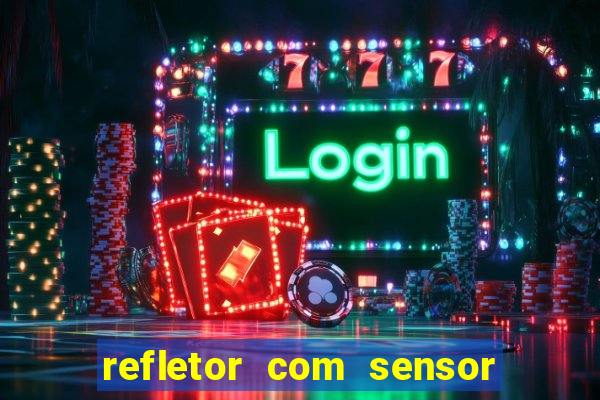 refletor com sensor noturno como instalar