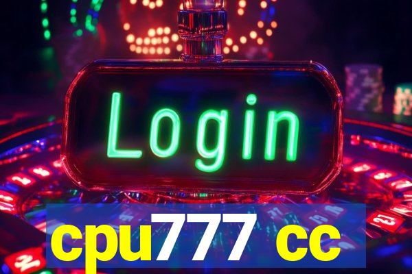 cpu777 cc