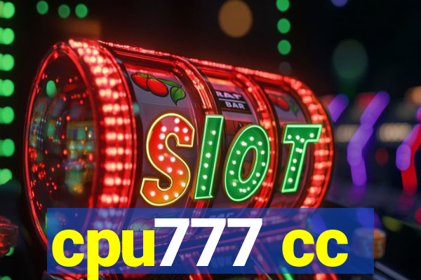 cpu777 cc