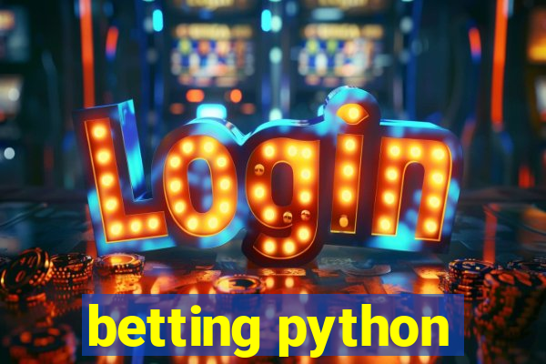 betting python