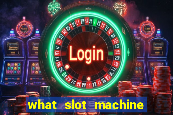 what slot machine has the best odds