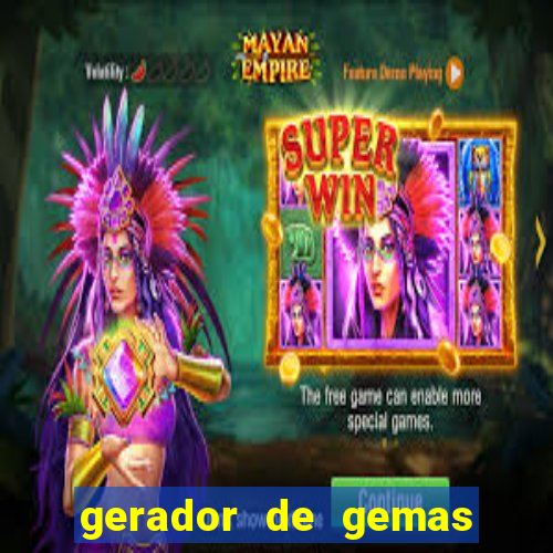 gerador de gemas clash royale