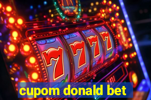 cupom donald bet