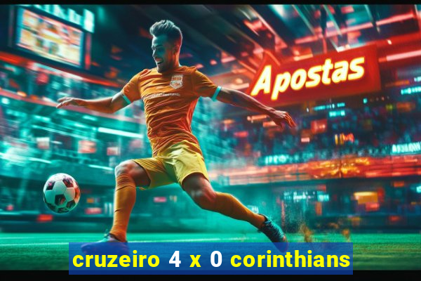 cruzeiro 4 x 0 corinthians