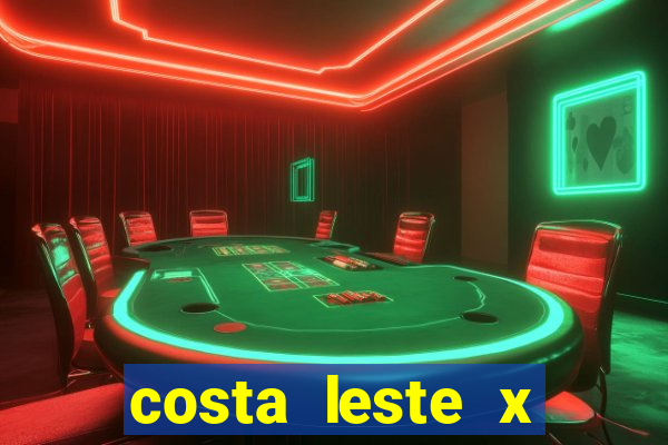 costa leste x costa oeste