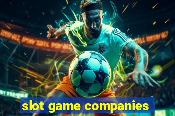 slot game companies