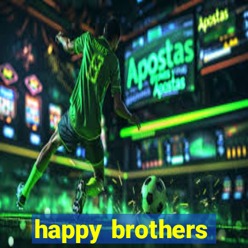 happy brothers