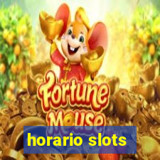 horario slots