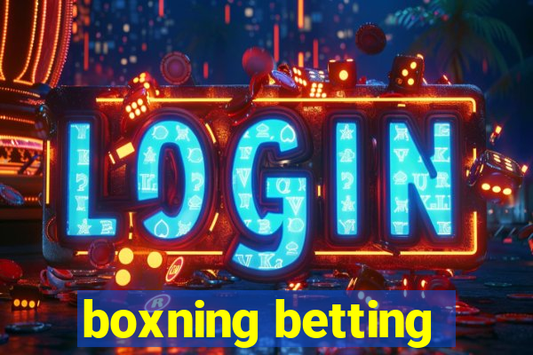 boxning betting