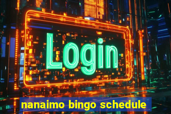 nanaimo bingo schedule