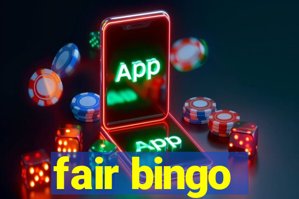 fair bingo