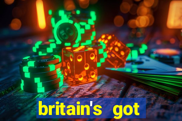 britain's got talent bingo