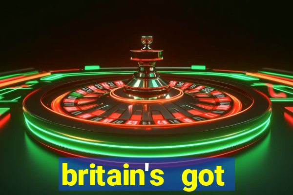 britain's got talent bingo