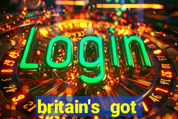 britain's got talent bingo