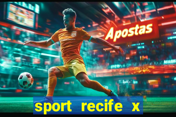 sport recife x ponte preta palpite