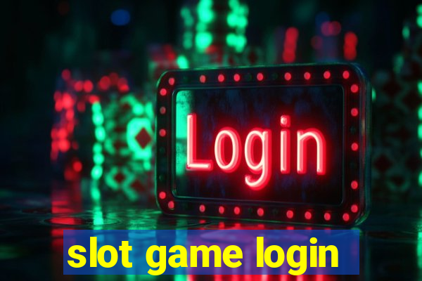 slot game login