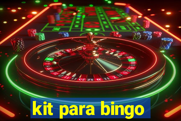 kit para bingo