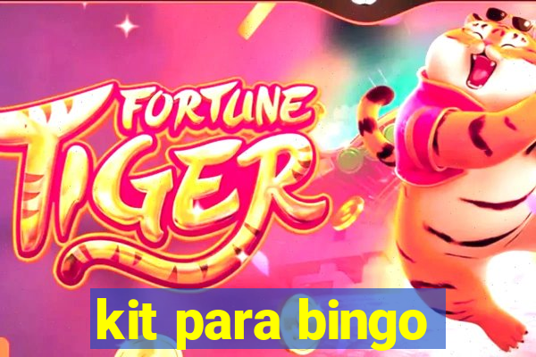 kit para bingo